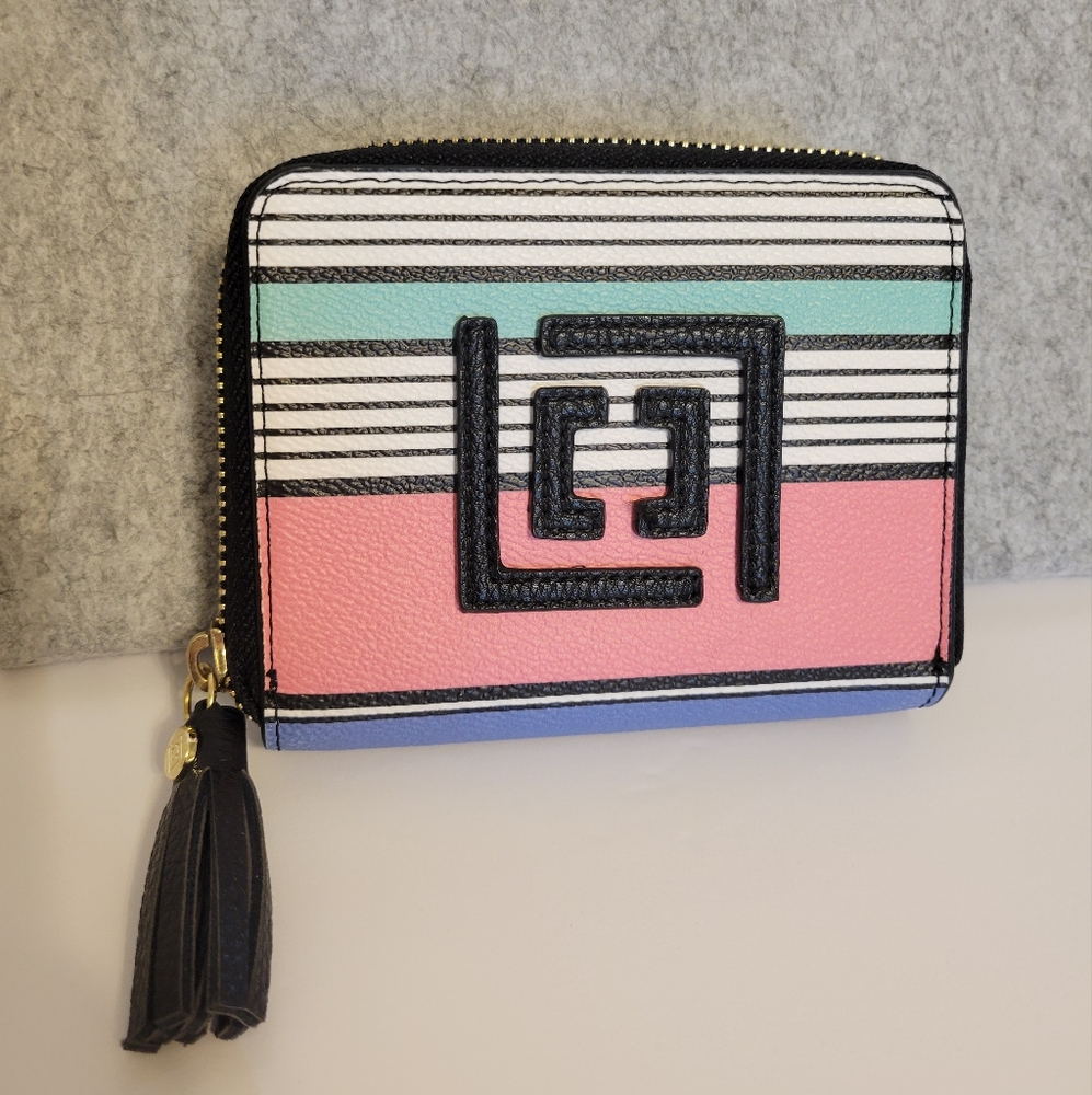 Liz Claiborne Colorful Striped Women's Wallet